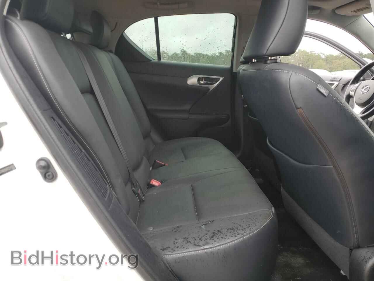 2012 LEXUS CT 200 - VIN: JTHKD5BH7C2113223 - Фото 10