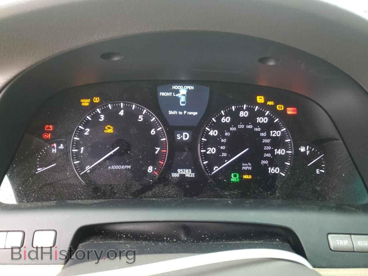 2009 LEXUS LS460 - VIN: JTHCL46F595000906 - Фото 9