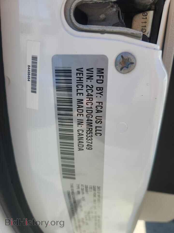 2021 CHRYSLER MINIVAN - VIN: 2C4RC1DG4MR533749 - Photo 13
