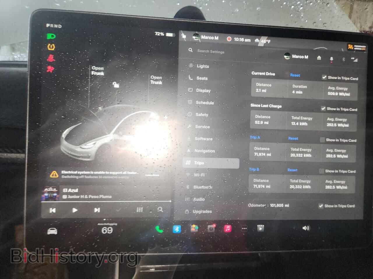 2018 TESLA MODEL 3 - VIN: 5YJ3E1EA9JF039355 - Photo 9