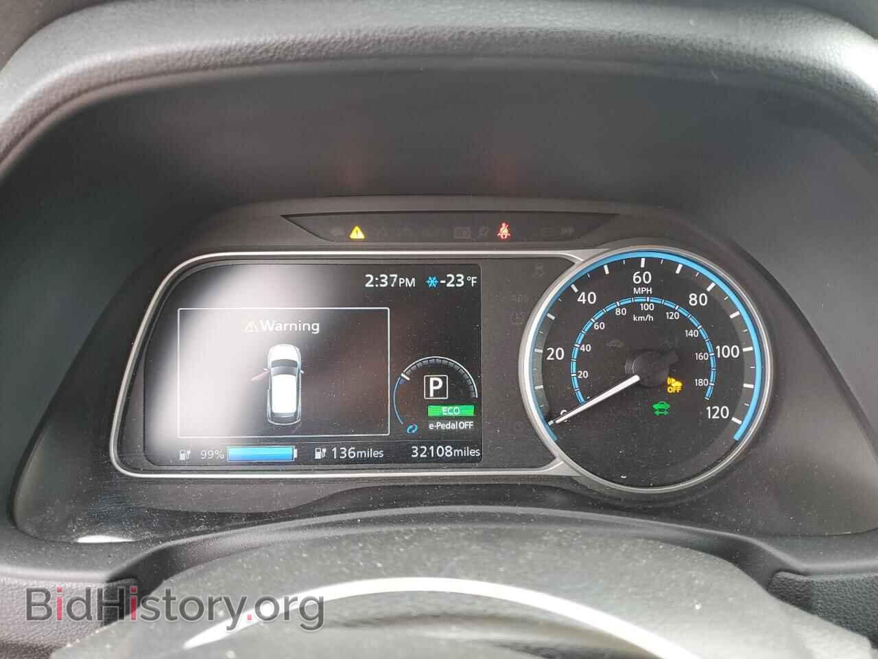 2020 NISSAN LEAF - VIN: 1N4AZ1BPXLC303838 - Фото 9
