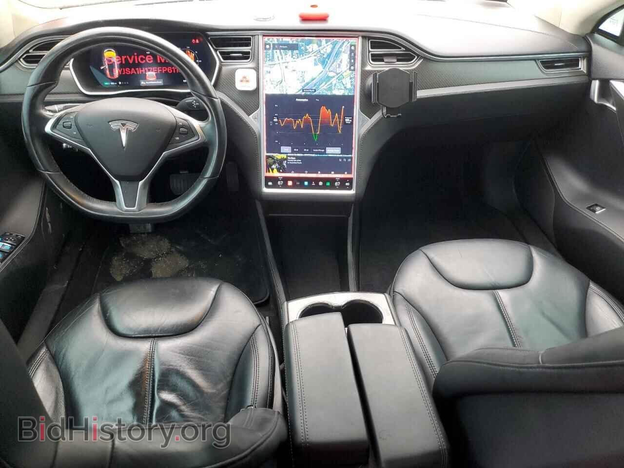 2014 TESLA MODEL S - VIN: 5YJSA1H17EFP61187 - Фото 8
