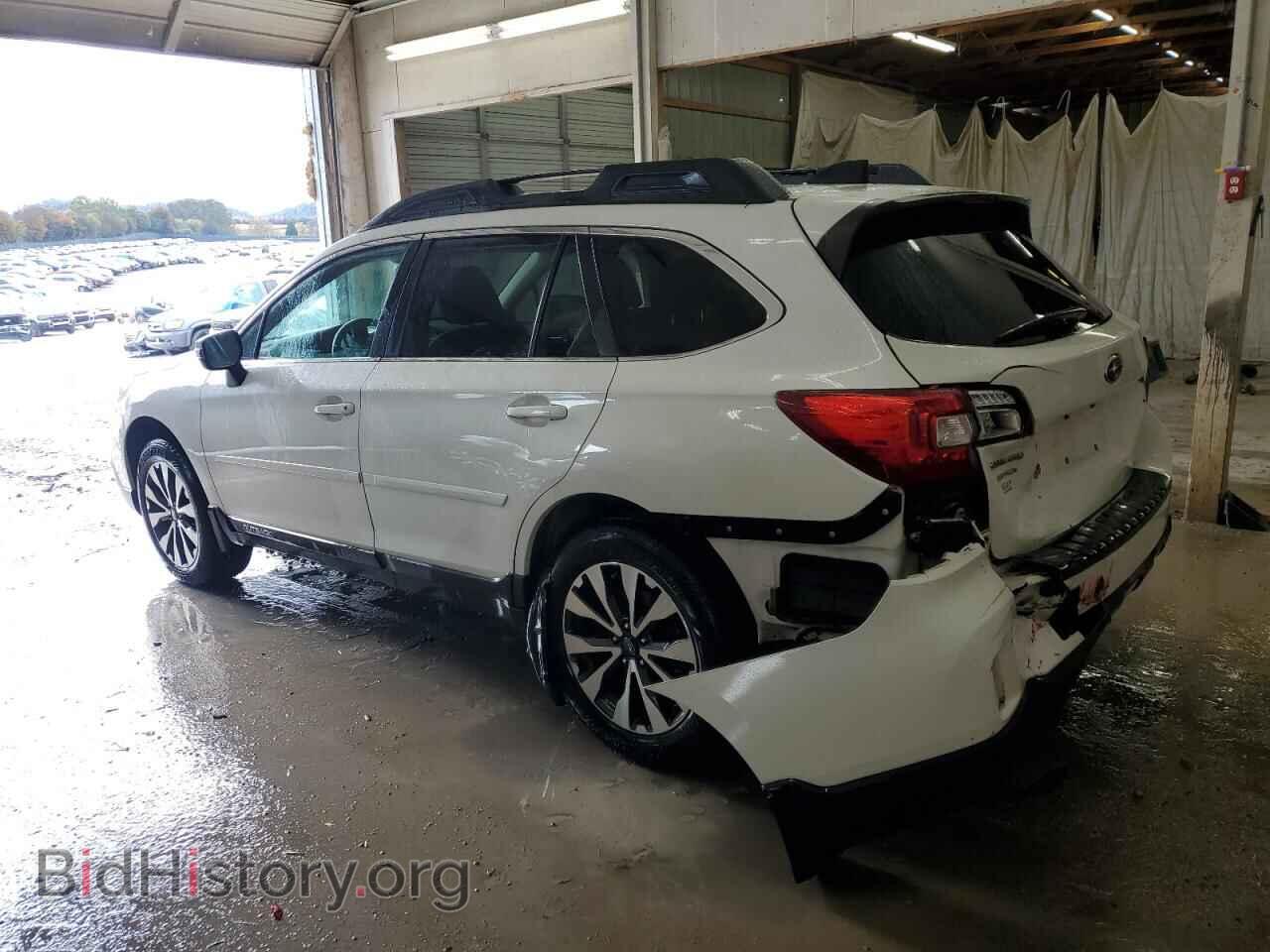 2016 SUBARU OUTBACK - VIN: 4S4BSBNC6G3337939 - Фото 2