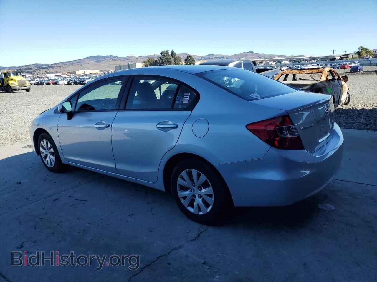 2012 HONDA CIVIC - VIN: 2HGFB2F59CH592471 - Фото 2