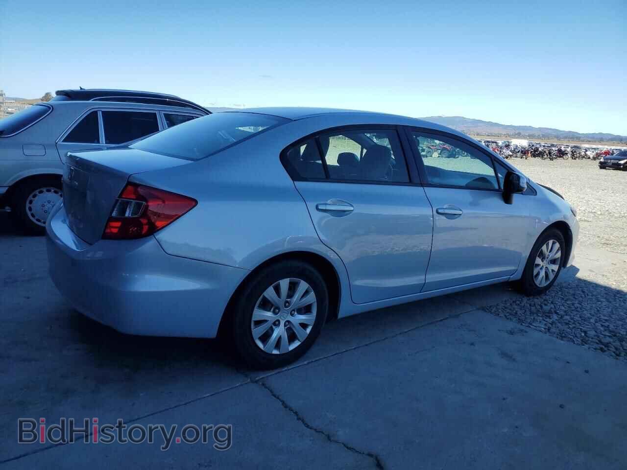 2012 HONDA CIVIC - VIN: 2HGFB2F59CH592471 - Фото 3