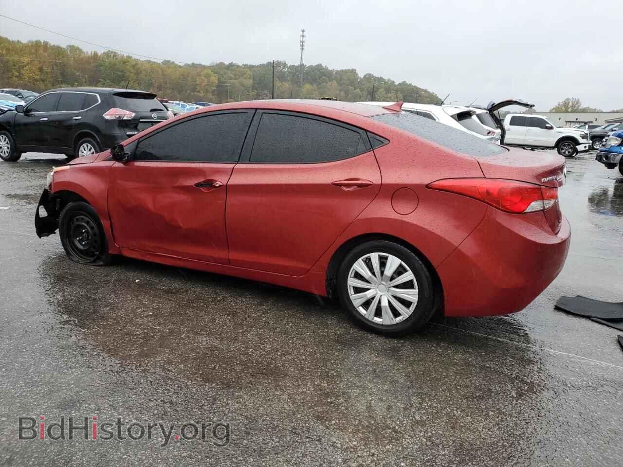 2013 HYUNDAI ELANTRA - VIN: KMHDH4AE5DU537145 - Фото 2