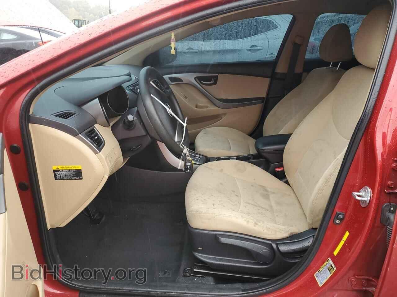 2013 HYUNDAI ELANTRA - VIN: KMHDH4AE5DU537145 - Фото 7