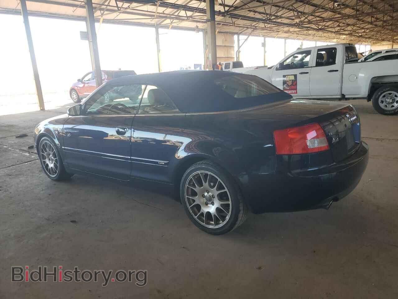 2005 AUDI A4 - VIN: WAUBC48H65K018190 - Фото 2