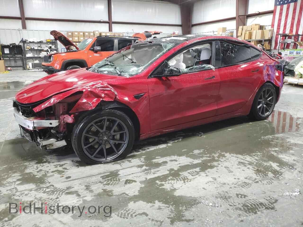 Photo 5YJ3E1EB7MF902845 - TESLA MODEL 3 2021