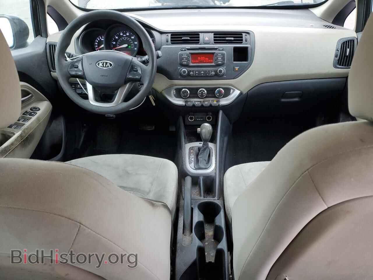 2012 KIA RIO - VIN: KNADM5A3XC6040144 - Фото 8