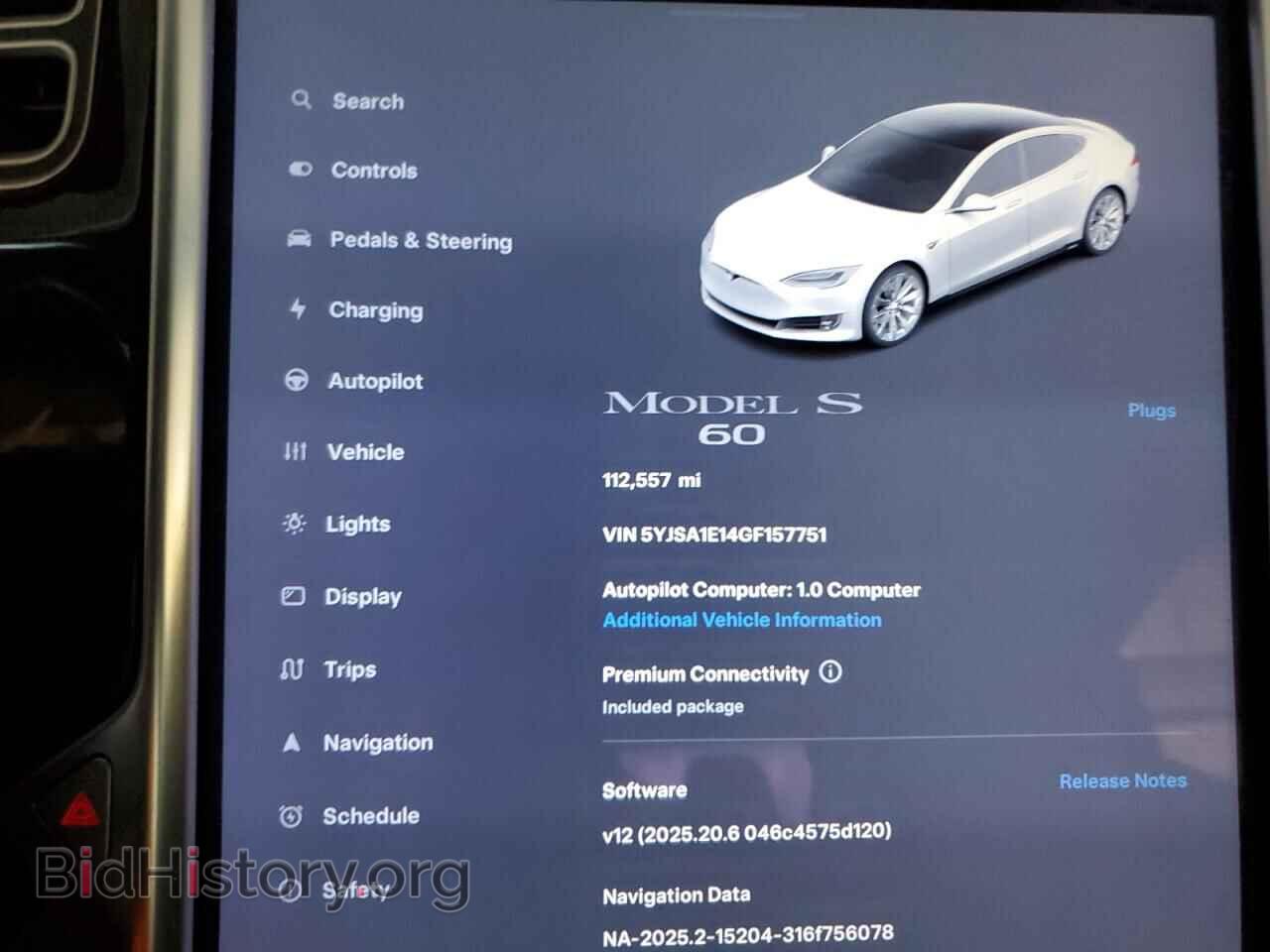 2016 TESLA MODEL S - VIN: 5YJSA1E14GF157751 - Фото 9