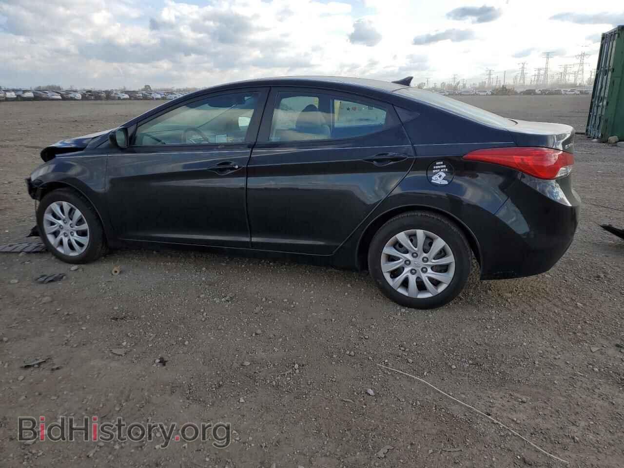 2012 HYUNDAI ELANTRA - VIN: 5NPDH4AE0CH118746 - Фото 2
