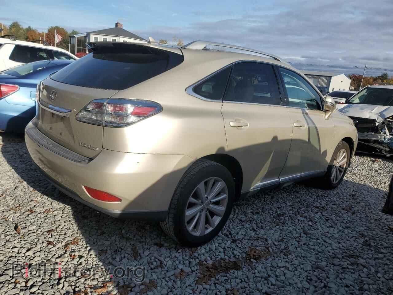2011 LEXUS RX350 - VIN: 2T2BK1BA2BC106100 - Фото 3