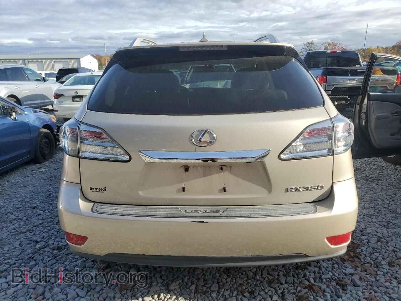 2011 LEXUS RX350 - VIN: 2T2BK1BA2BC106100 - Фото 6