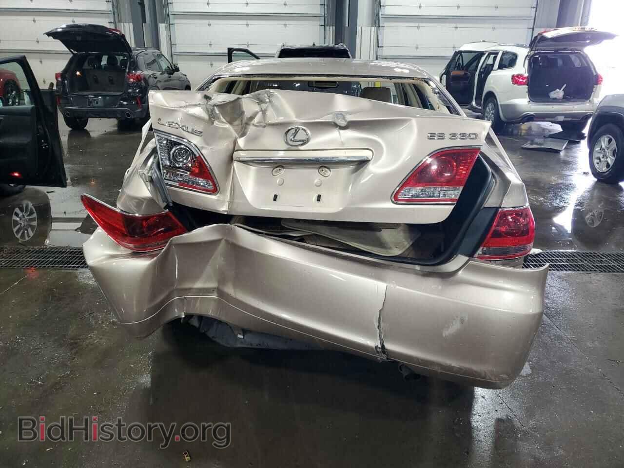 2005 LEXUS ES330 - VIN: JTHBA30G555092297 - Фото 6