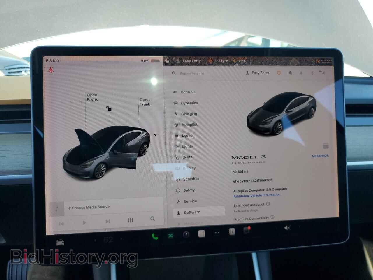 2018 TESLA MODEL 3 - VIN: 5YJ3E1EA2JF059303 - Фото 9