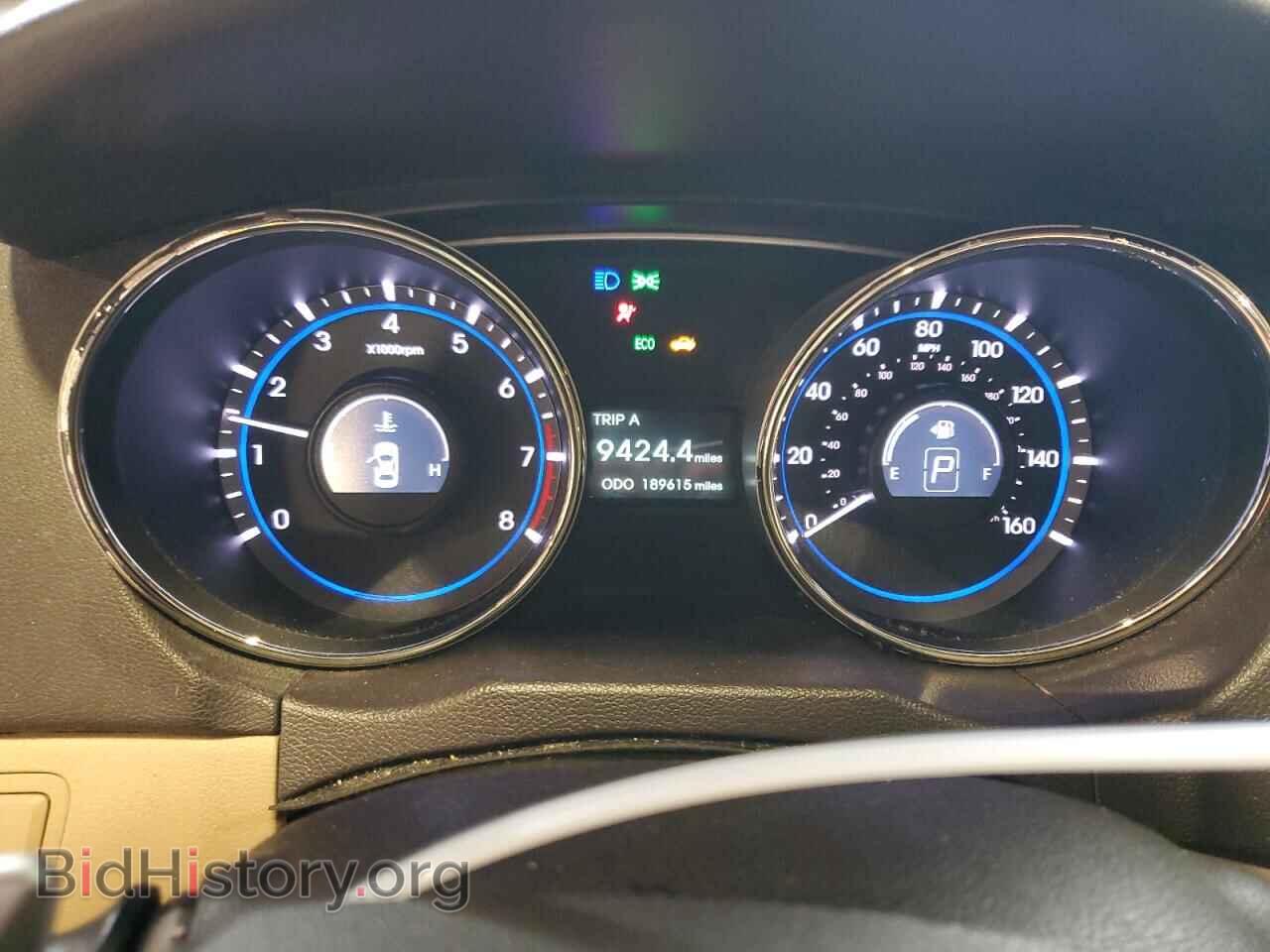 2013 HYUNDAI SONATA - VIN: 5NPEC4AB1DH596281 - Фото 9