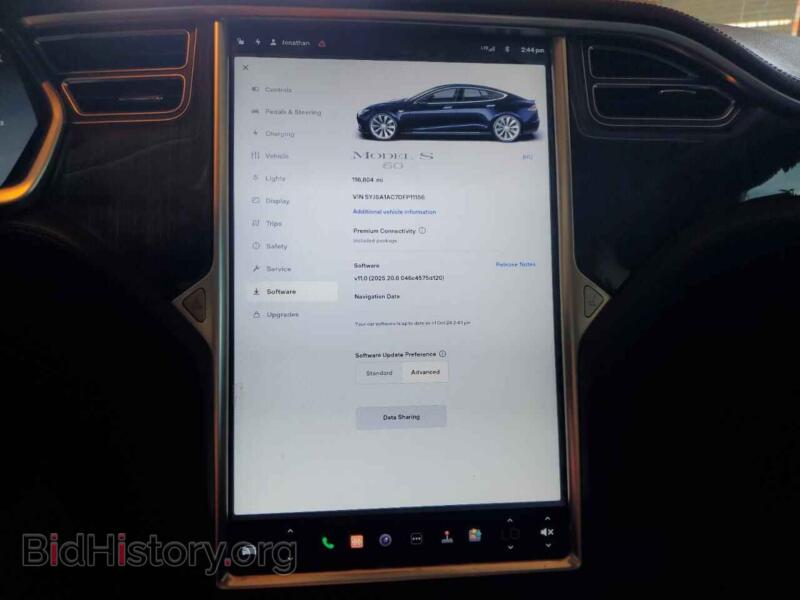 2013 Tesla MODEL S (VIN 5YJSA1AC7DFP11156) — photo 9 of 14