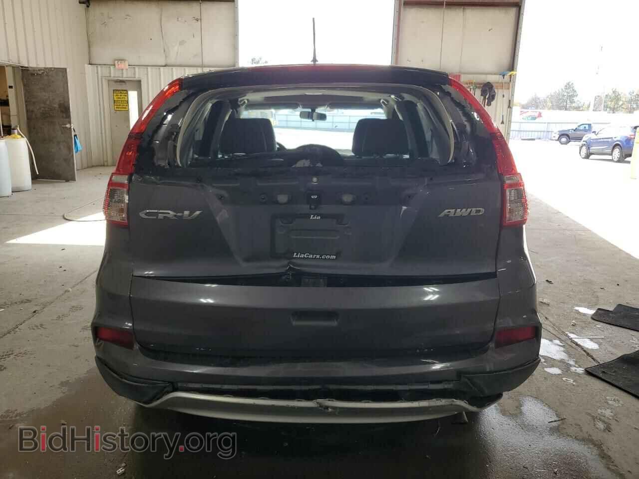 2016 HONDA CRV - VIN: 5J6RM4H55GL063150 - Фото 6
