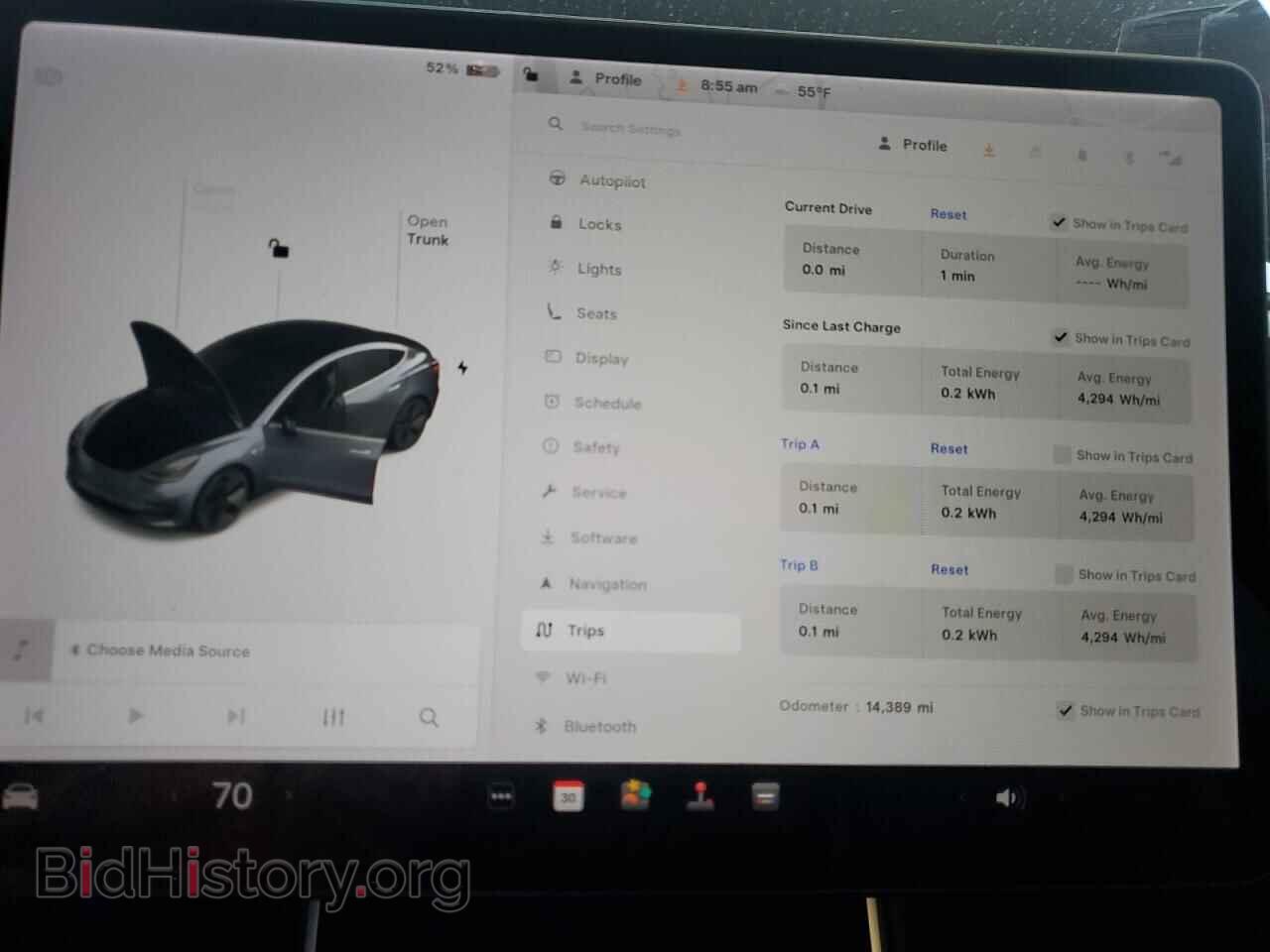 2018 TESLA MODEL 3 - VIN: 5YJ3E1EAXJF033970 - Фото 9