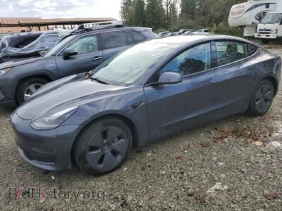 2021 Tesla MODEL 3, charcoal — VIN 5YJ3E1EB6MF067935, Copart