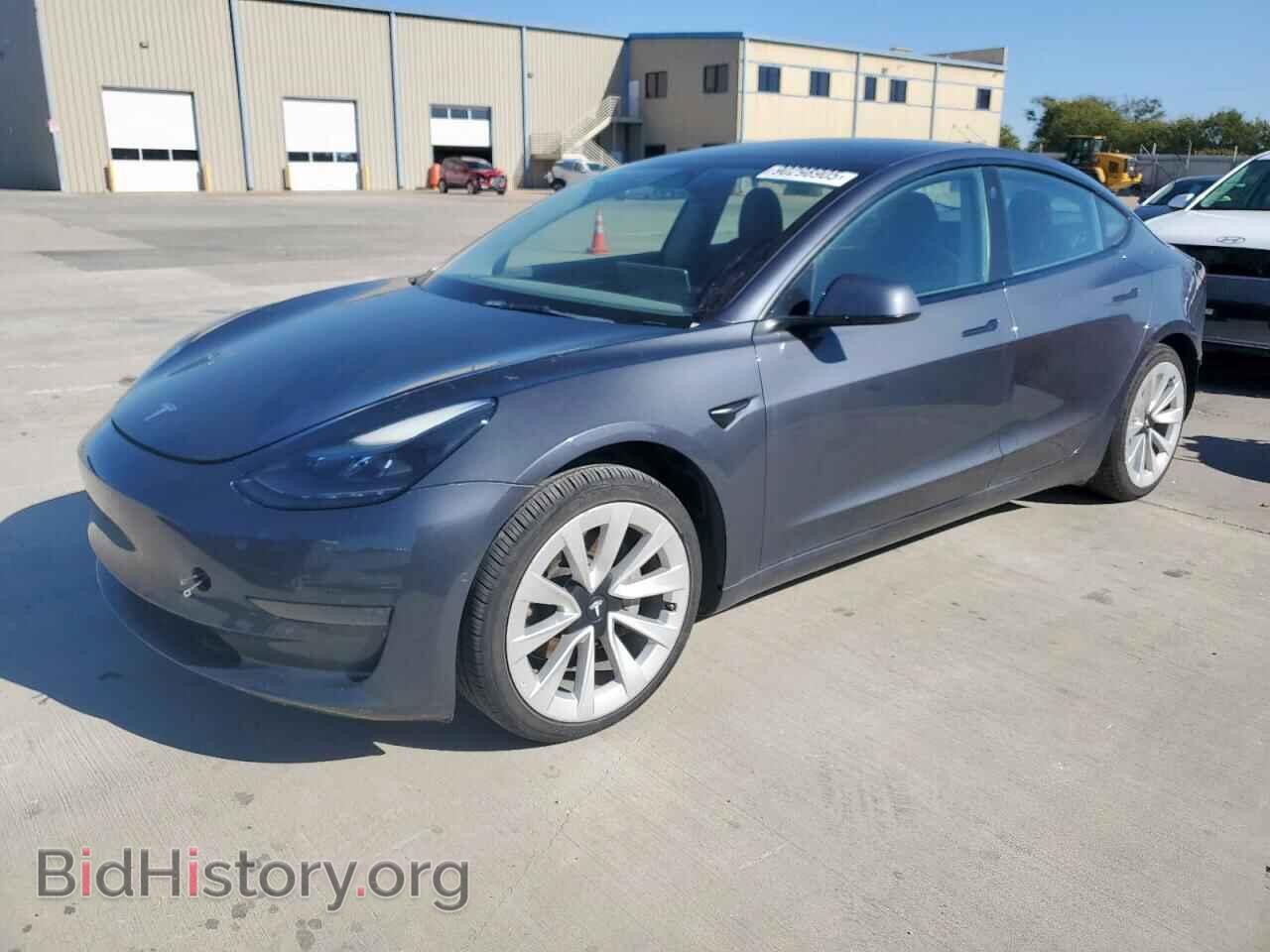 Photo 5YJ3E1EA4NF191159 - TESLA MODEL 3 2022