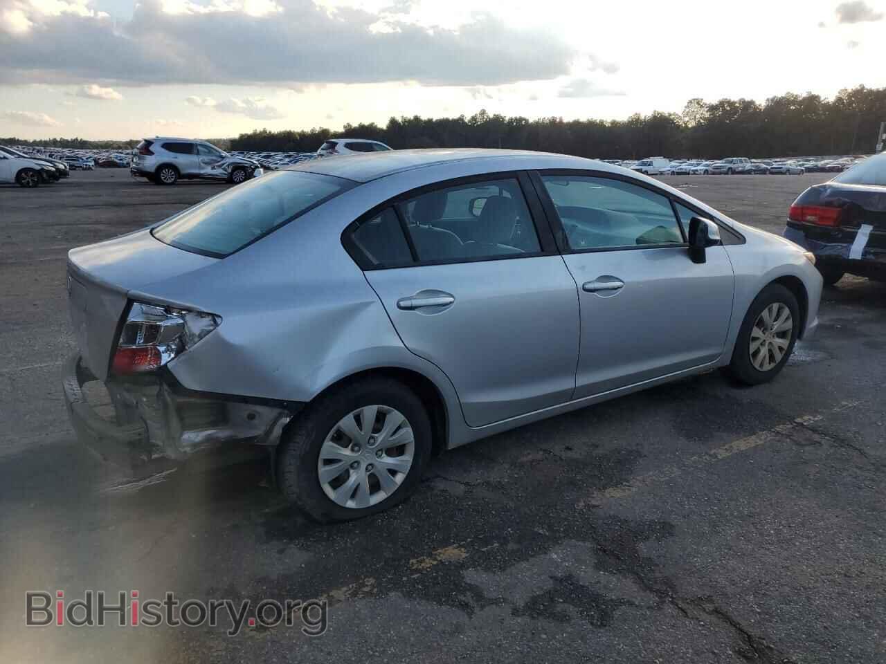 2012 HONDA CIVIC - VIN: 19XFB2F56CE070942 - Фото 3