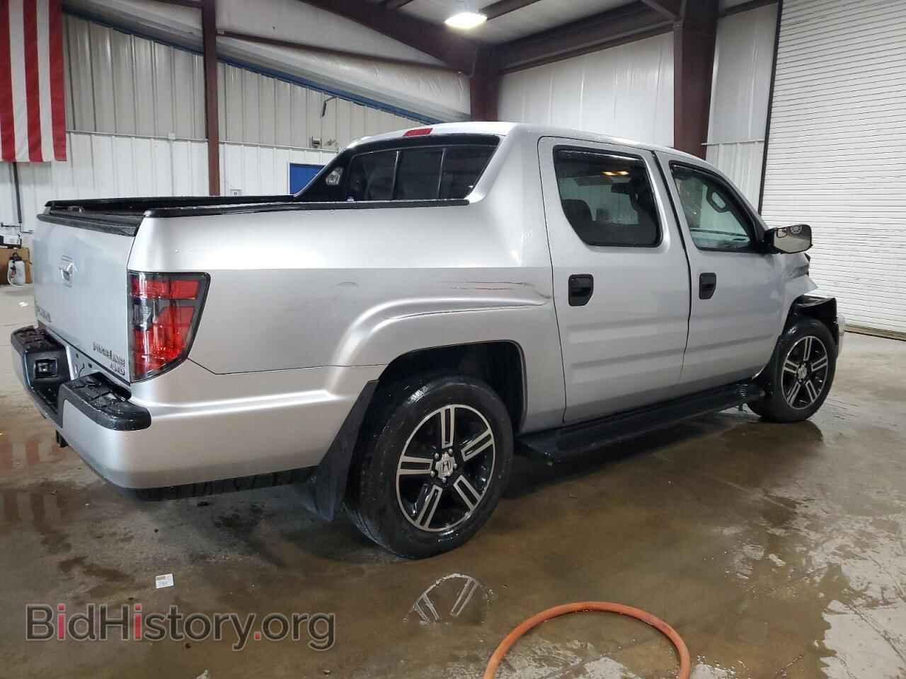 2014 HONDA RIDGELINE - VIN: 5FPYK1F70EB002497 - Фото 3
