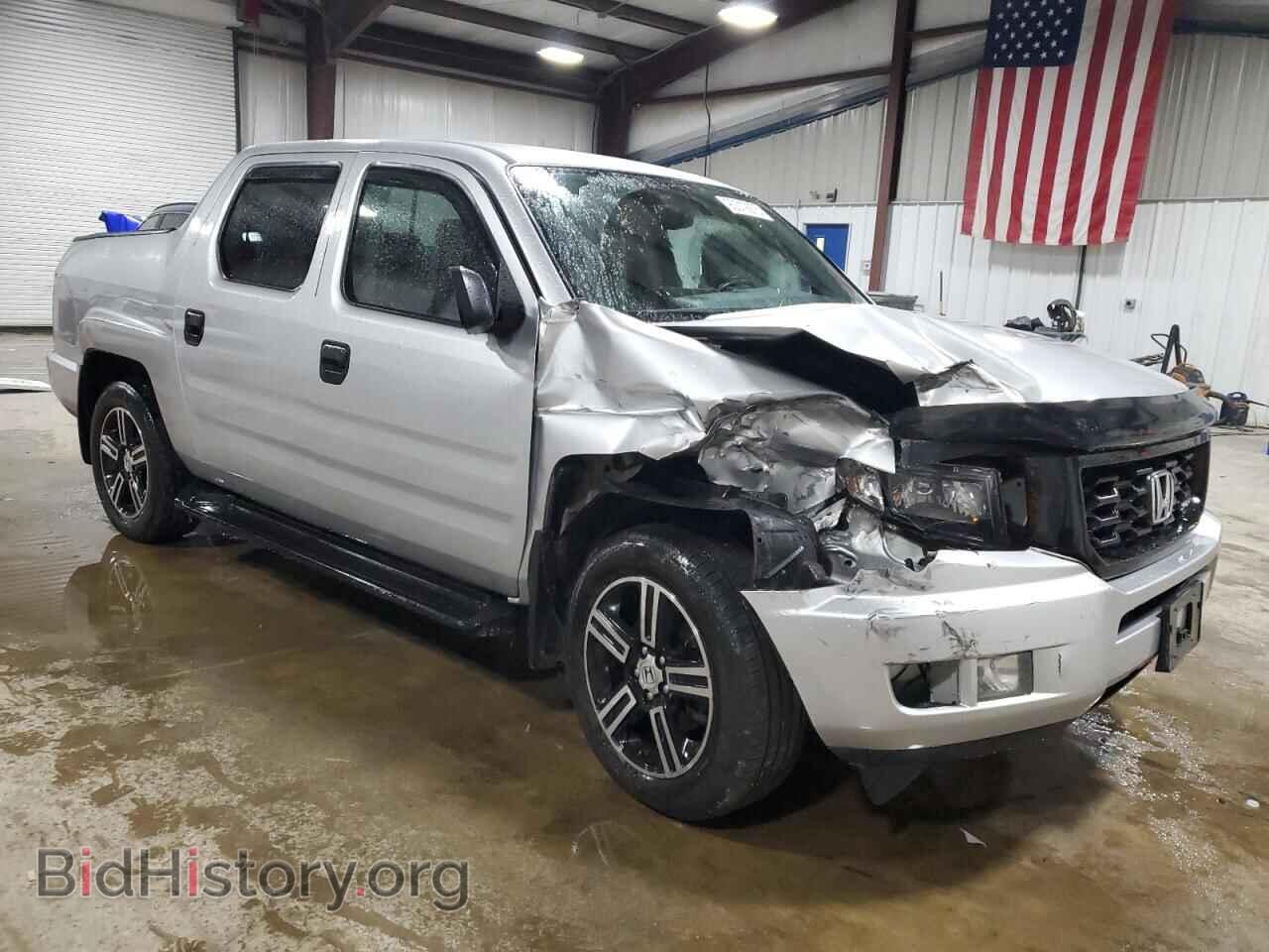 2014 HONDA RIDGELINE - VIN: 5FPYK1F70EB002497 - Фото 4