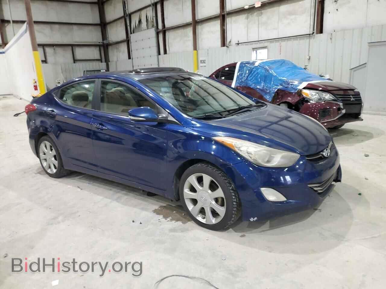 2013 HYUNDAI ELANTRA - VIN: KMHDH4AE7DU768340 - Фото 4