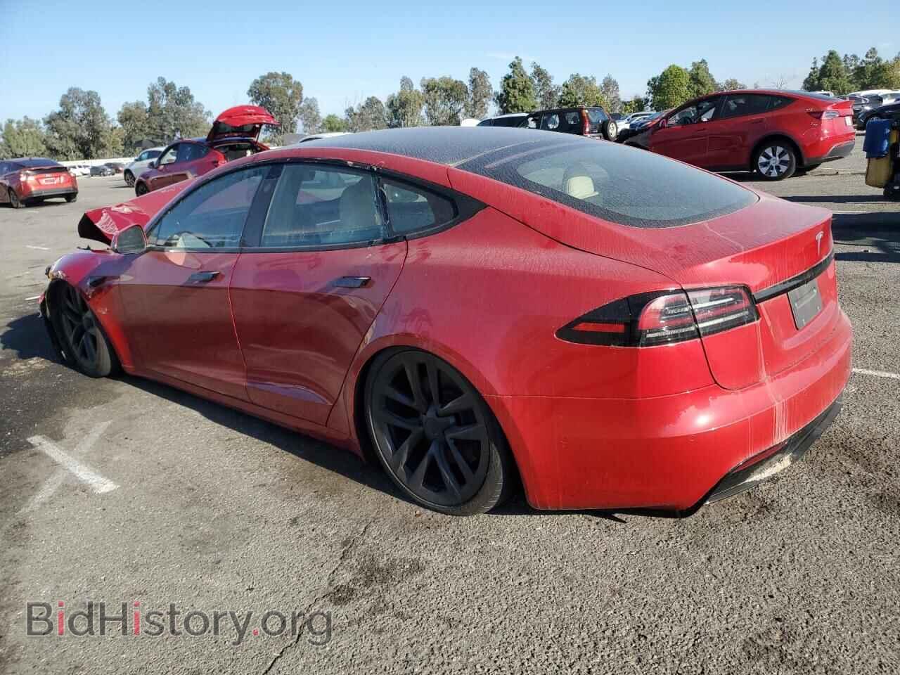 2022 TESLA MODEL S - VIN: 5YJSA1E59NF486025 - Фото 2