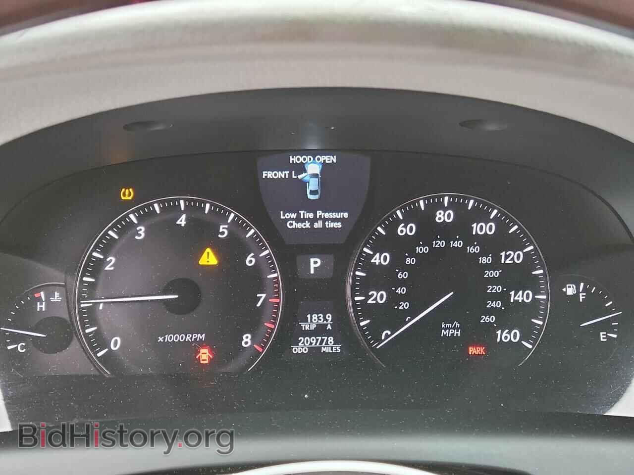 2008 LEXUS LS460 - VIN: JTHBL46F185063902 - Фото 9