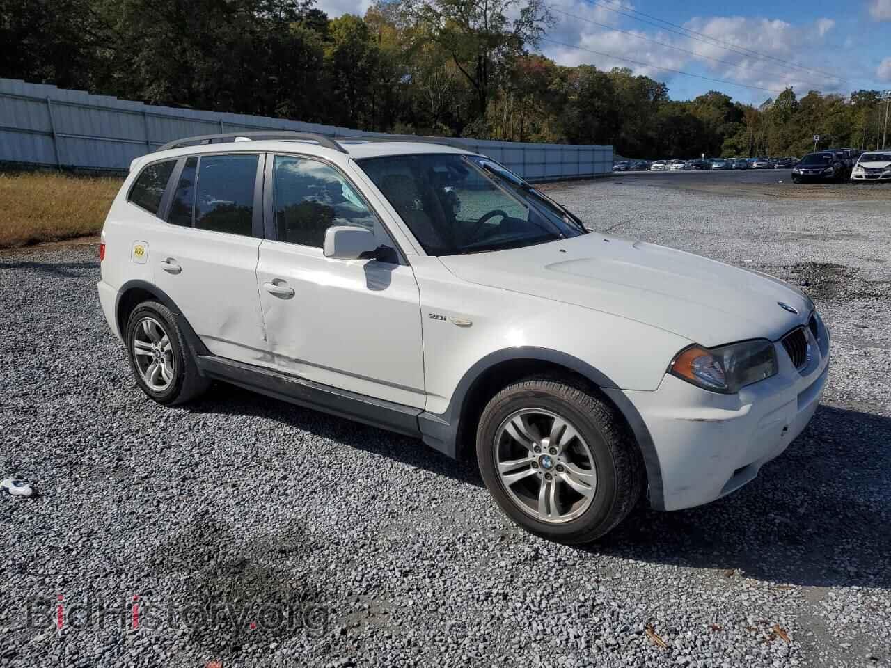 2006 BMW X3 - VIN: WBXPA93486WD31418 - Фото 4