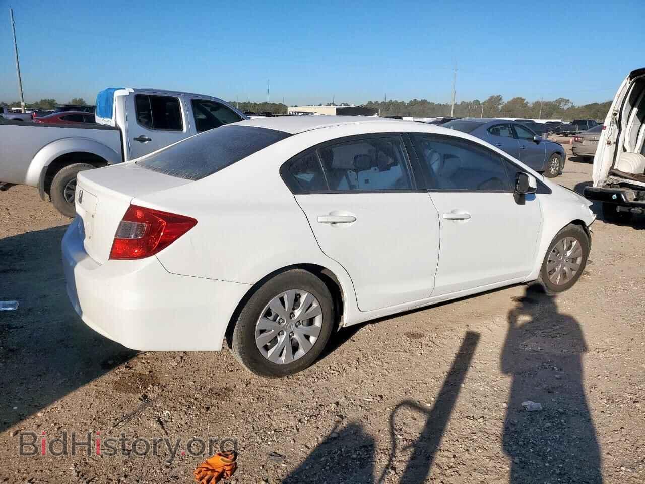 2012 HONDA CIVIC - VIN: 2HGFB2F51CH319704 - Фото 3
