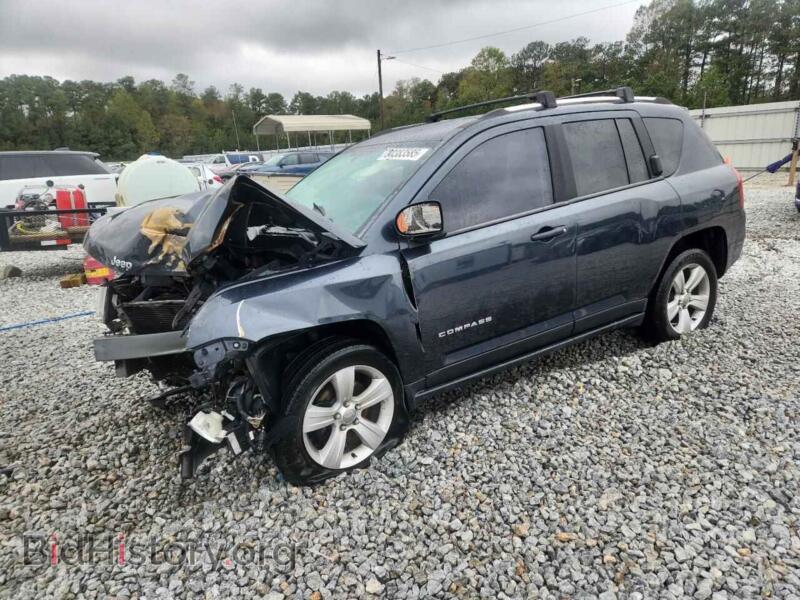 2015 Jeep COMPASS Latitude (VIN 1C4NJCEA6FD111076) — photo 1 of 15, Copart, damage: front end