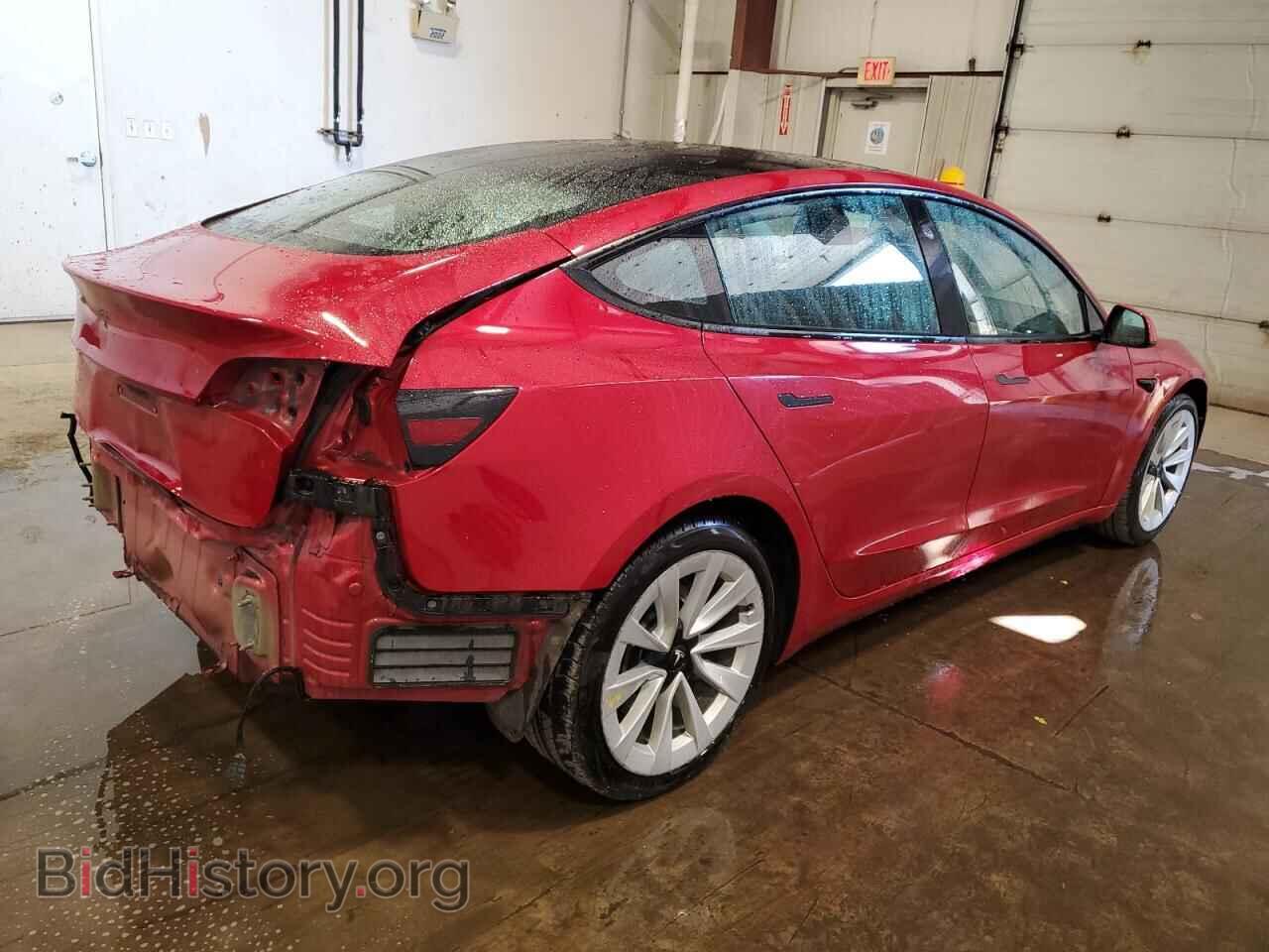 2022 TESLA MODEL 3 - VIN: 5YJ3E1EA0NF287001 - Фото 3