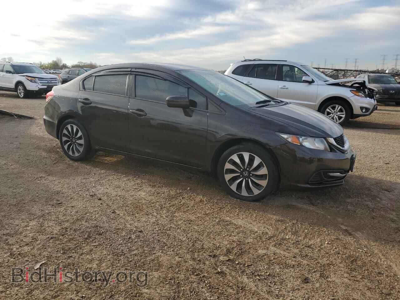 2014 HONDA CIVIC - VIN: 2HGFB2F51EH504547 - Фото 4