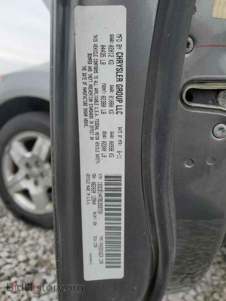 2011 DODGE CALIBER - VIN: 1B3CB1HA7BD269720 - Фото 12