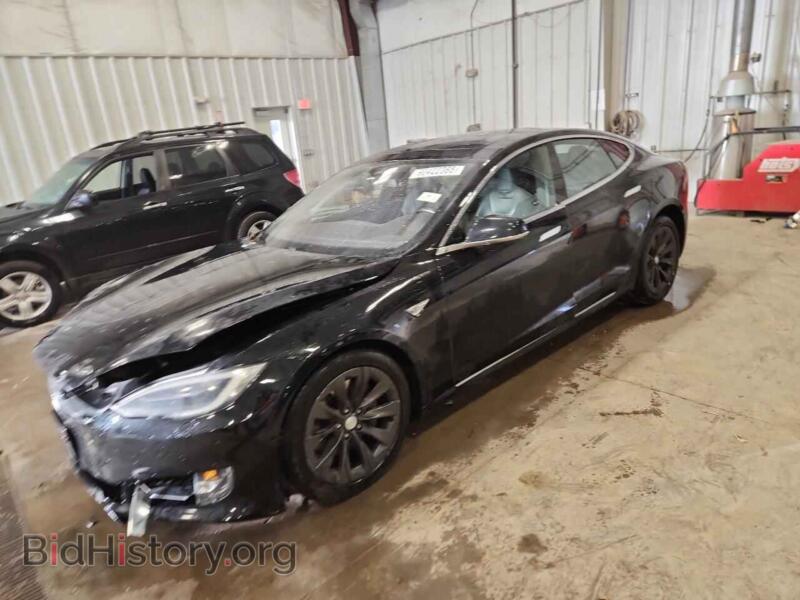 2016 Tesla MODEL S (VIN 5YJSA1E29GF138525) — photo 1 of 14, Copart, damage: front end