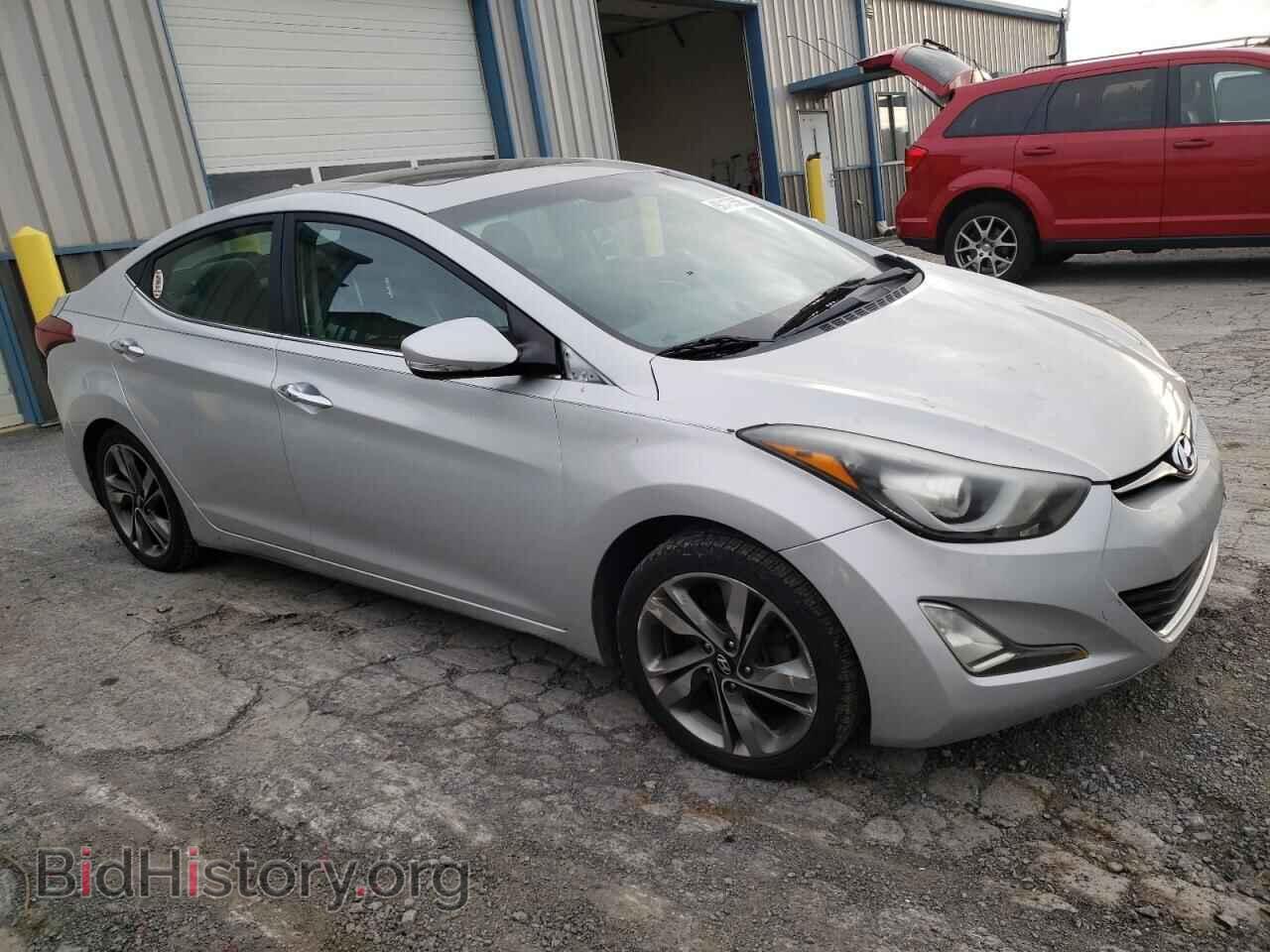 2014 HYUNDAI ELANTRA - VIN: KMHDH4AE4EU034532 - Фото 4