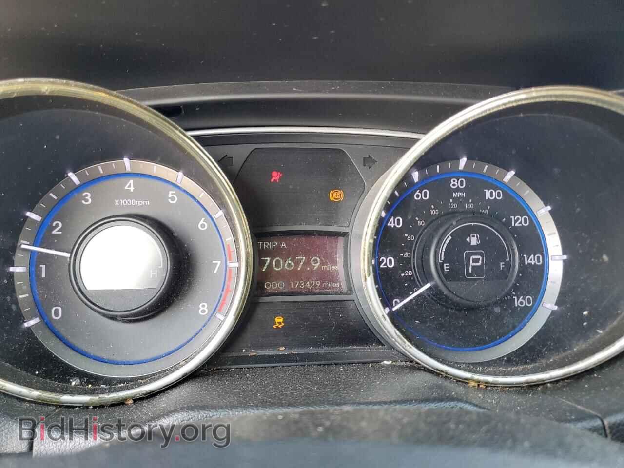 2013 HYUNDAI SONATA - VIN: 5NPEC4AC4DH529604 - Фото 9