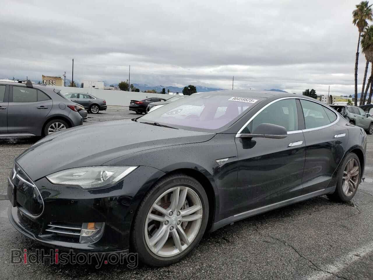 Photo 5YJSA1H17EFP51887 - TESLA MODEL S 2014