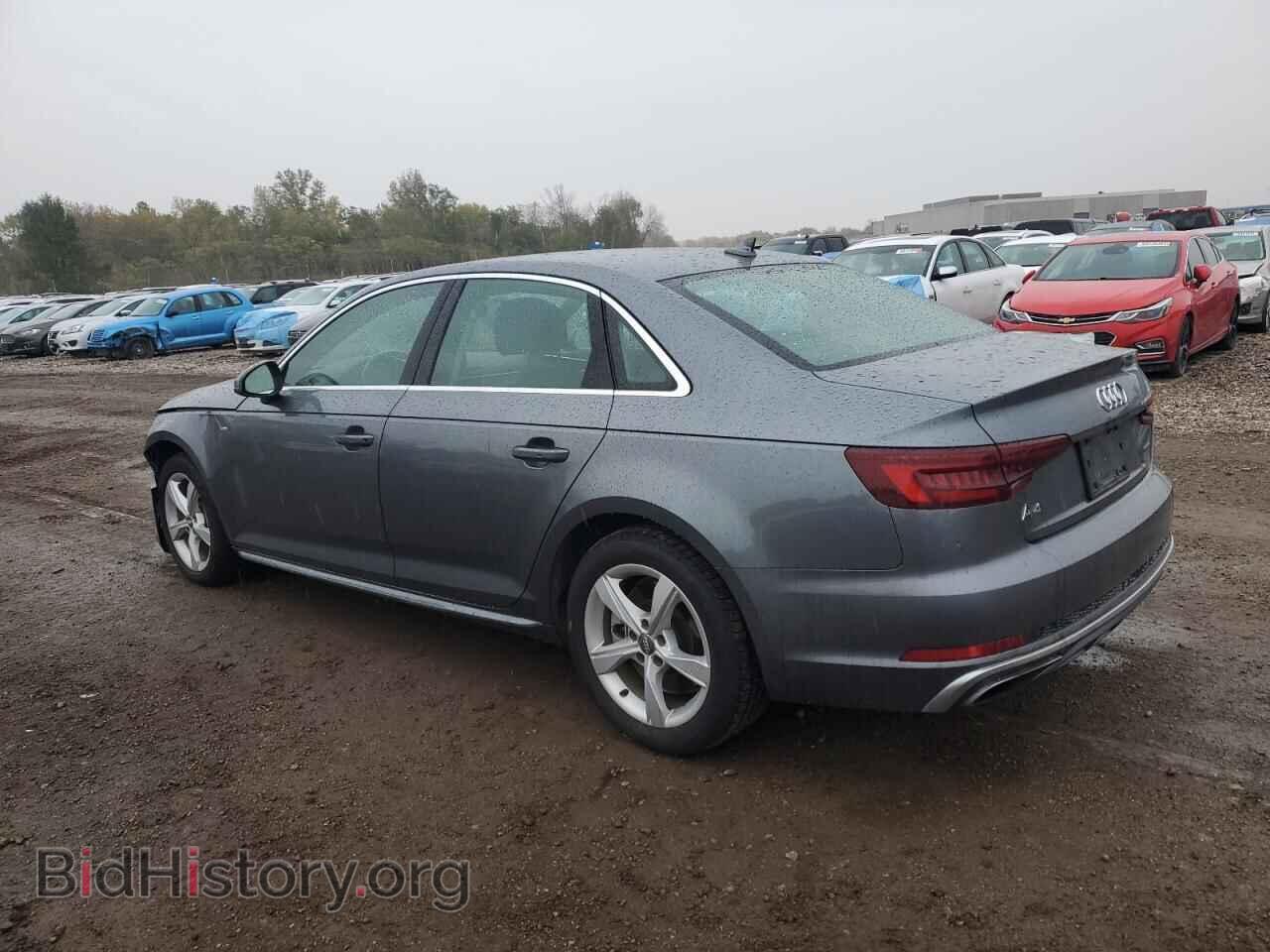 2019 AUDI A4 - VIN: WAUDNAF44KN018443 - Фото 2