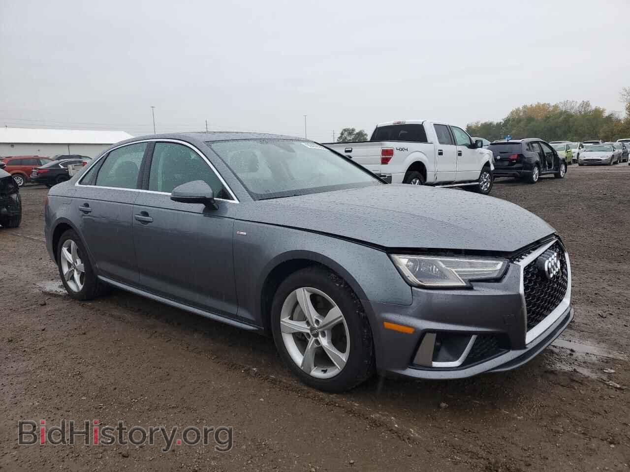 2019 AUDI A4 - VIN: WAUDNAF44KN018443 - Фото 4