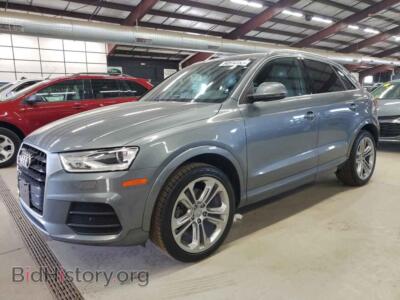 2016 Audi Q3 Premium Plus, серый — VIN WA1EFCFS6GR024723, Copart