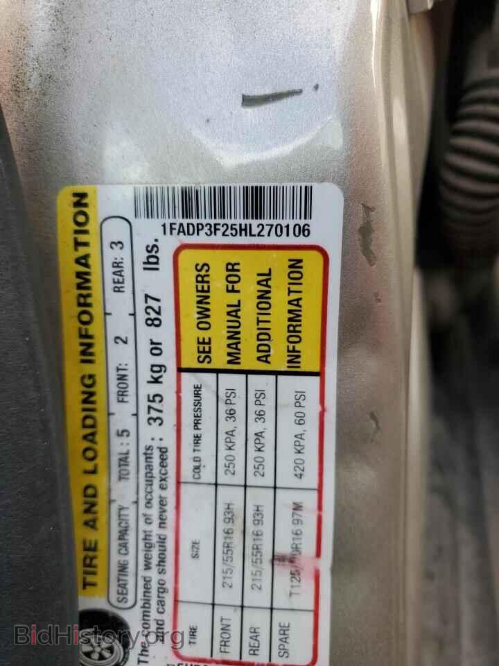 2017 FORD FOCUS - VIN: 1FADP3F25HL270106 - Фото 12