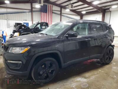2020 Jeep COMPASS Latitude, black — VIN 3C4NJDBB0LT154353, Copart
