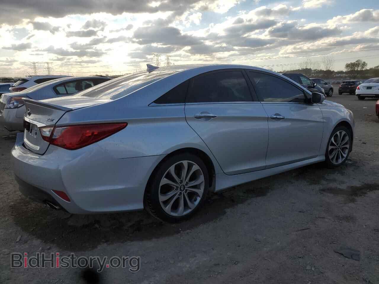 2014 HYUNDAI SONATA - VIN: 5NPEC4AB7EH872707 - Фото 3