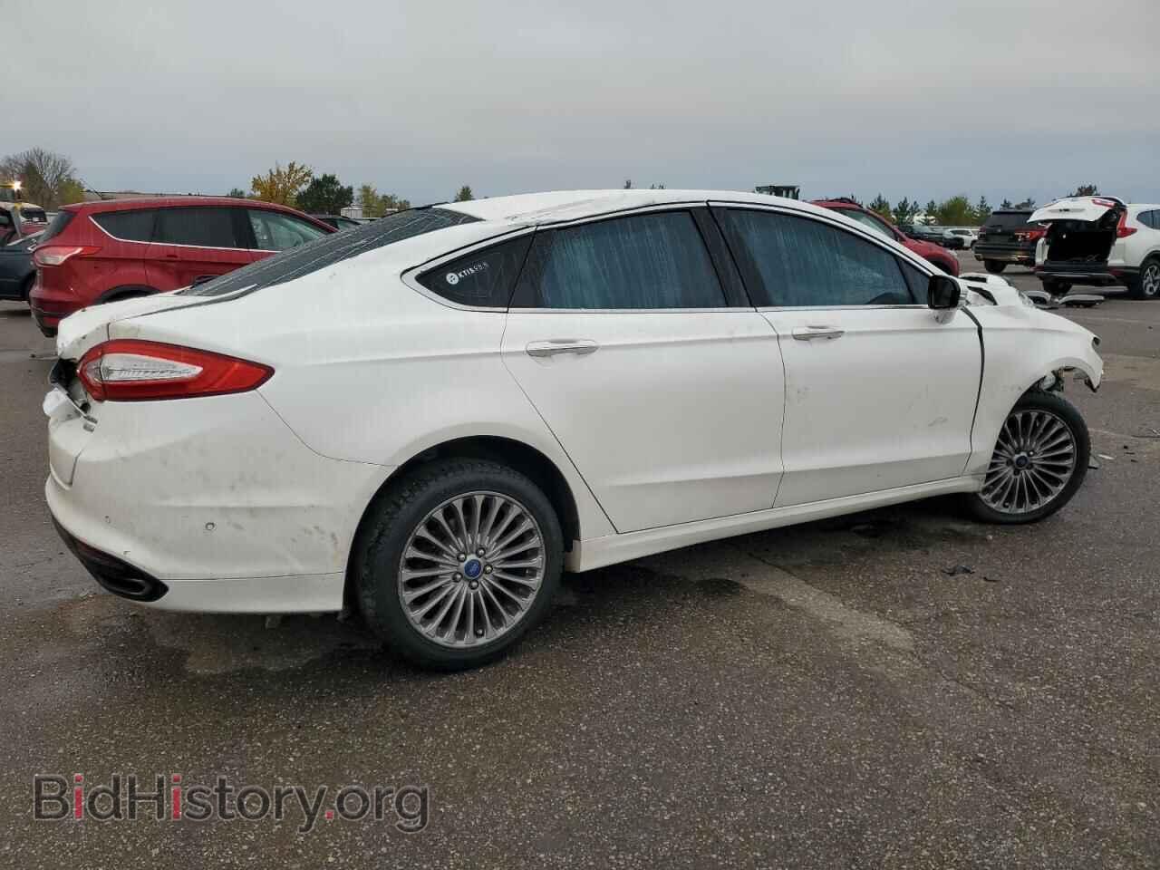 2013 FORD FUSION - VIN: 3FA6P0K91DR191635 - Фото 3