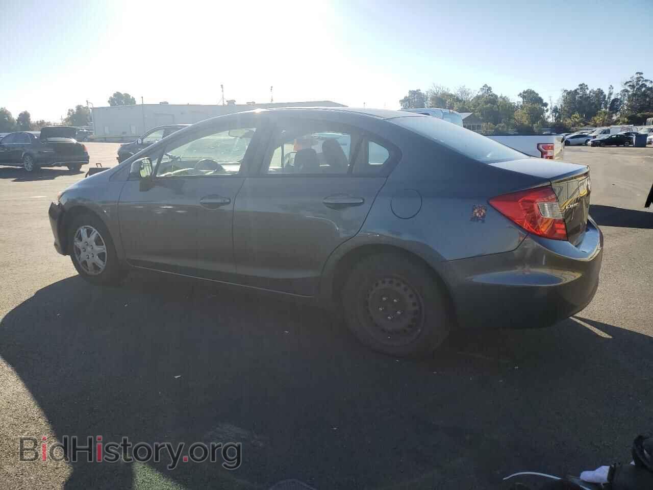 2012 HONDA CIVIC - VIN: 2HGFB2F5XCH304845 - Фото 2